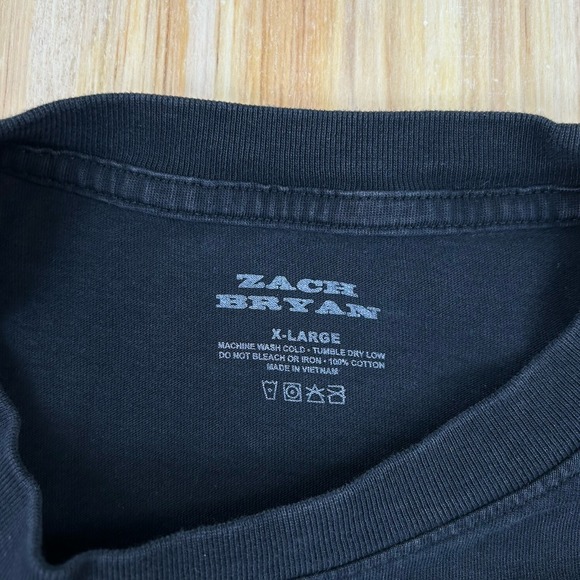 2024 Zach Bryan T-Shirt Men's XL Oversized Quittin Time Tour One of These Days - Picture 2 of 7